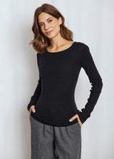 BS Asdis Regular Fit Strik - Black