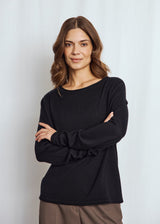 BS Ophelia Regular Fit Strik - Black