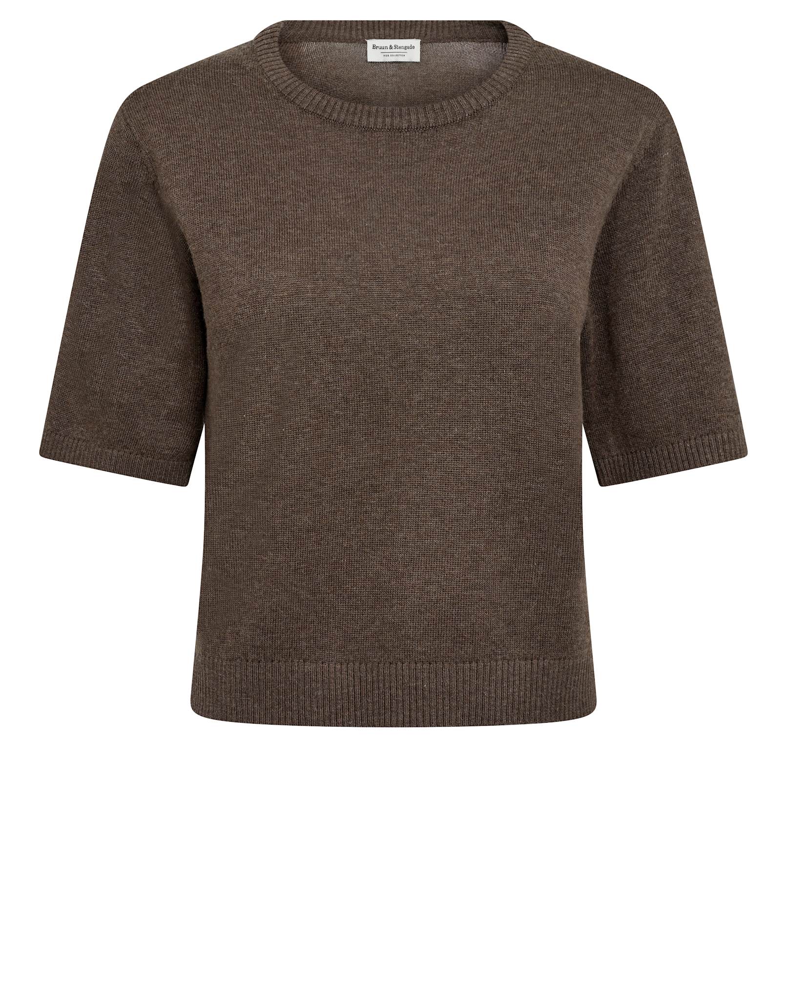 BS Eline Regular Fit T-Skjorte - Dark Brown