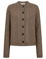 BS Marita Regular Fit Strik - Brown