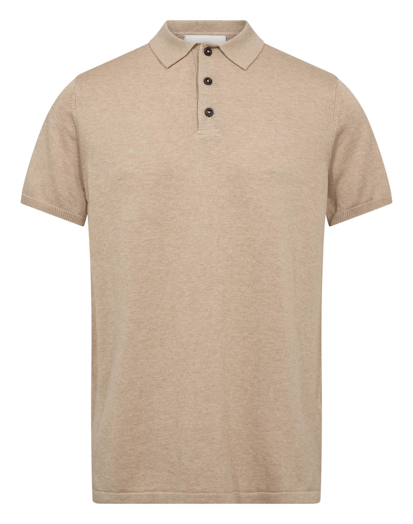 BS Baldo Regular Fit Polo Shirt - Beige