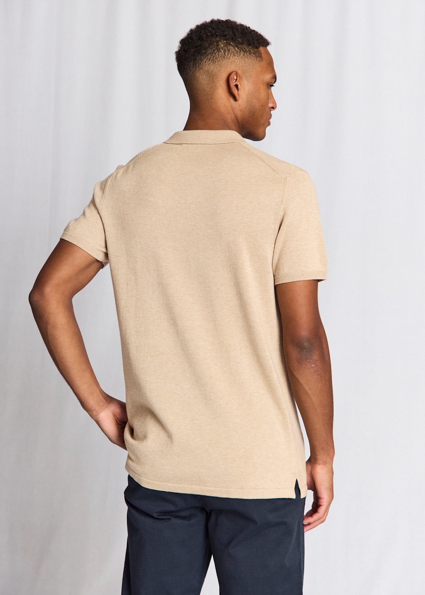 BS Baldo Regular Fit Polo Shirt - Beige