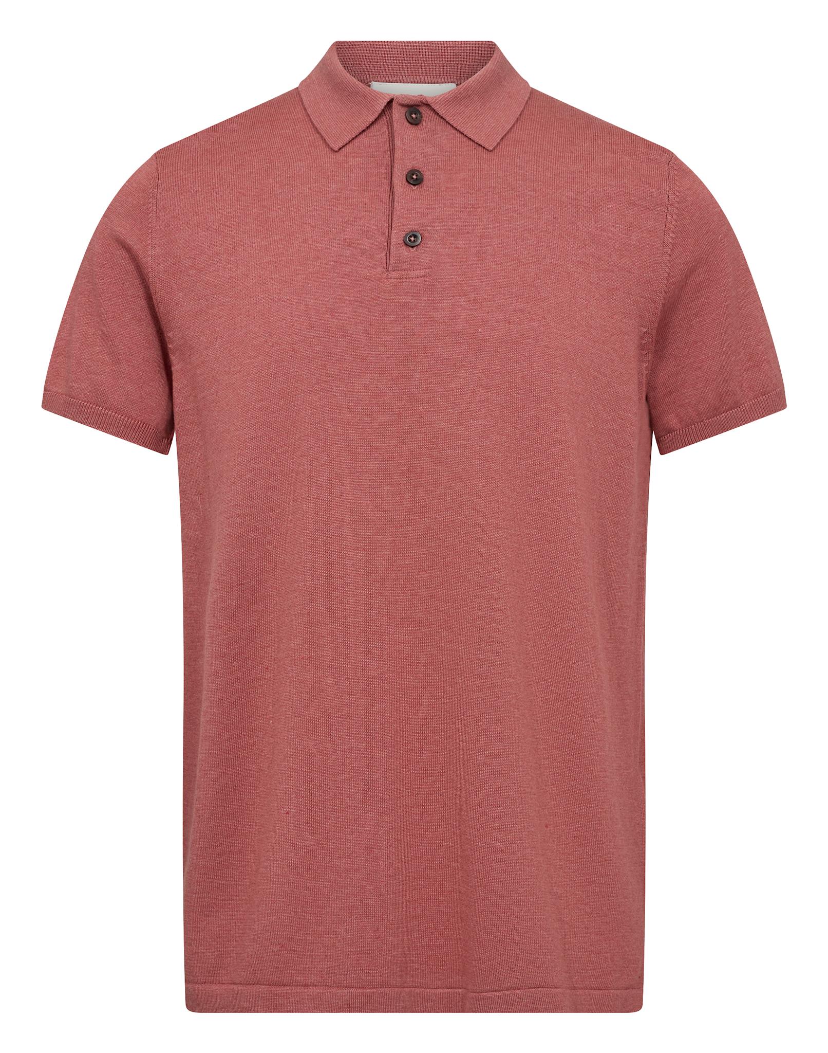 BS Baldo Regular Fit Polo - Dusty Clay
