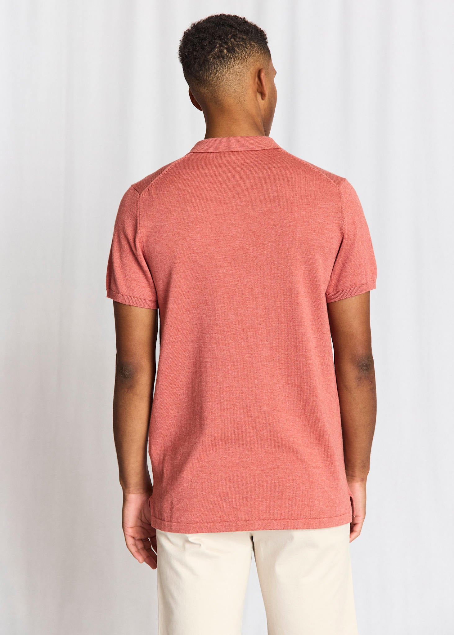 BS Baldo Regular Fit Polo - Dusty Clay