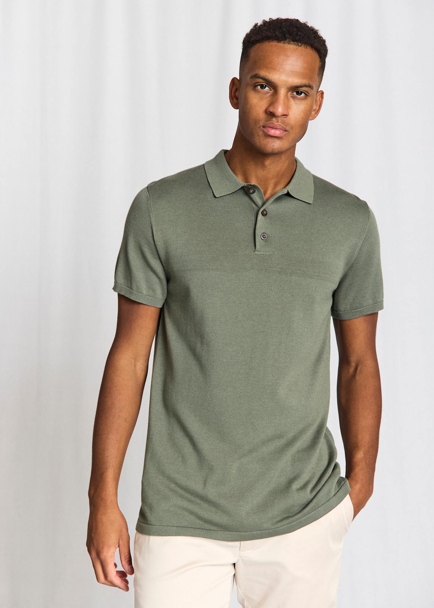 BS Baldo Regular Fit Polo Shirt - Green