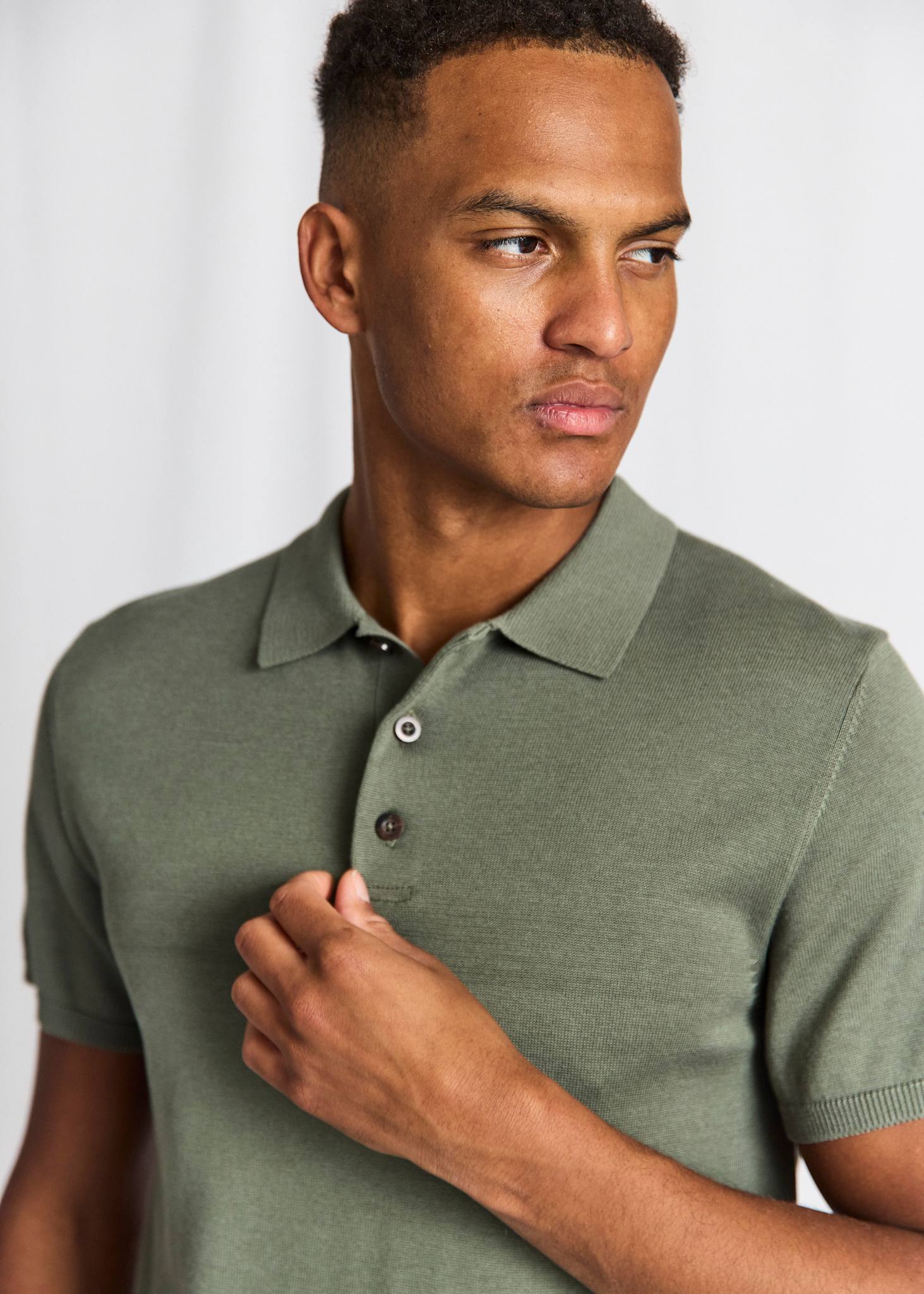 BS Baldo Regular Fit Polo - Green