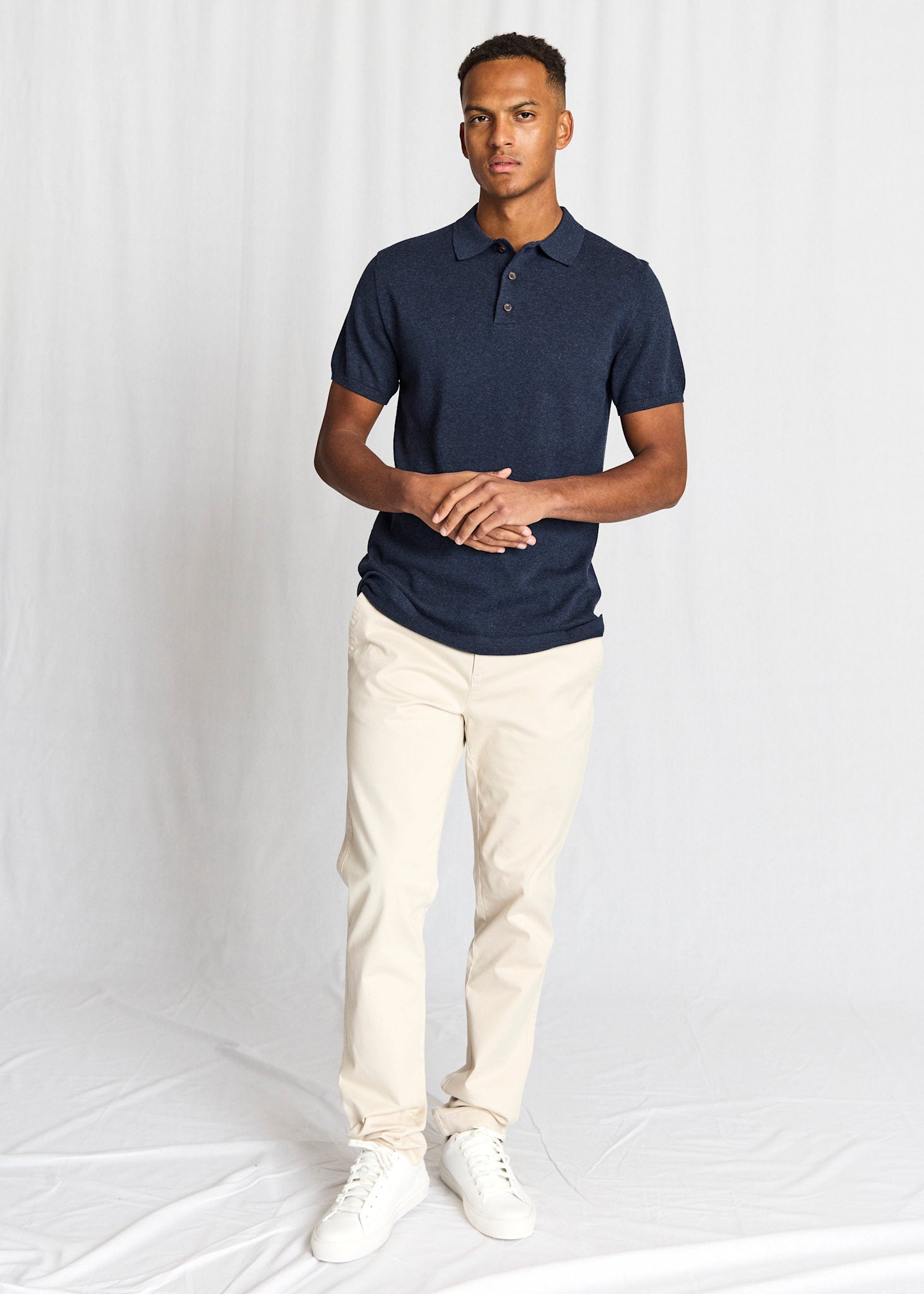 BS Baldo Regular Fit Polo - Thunder