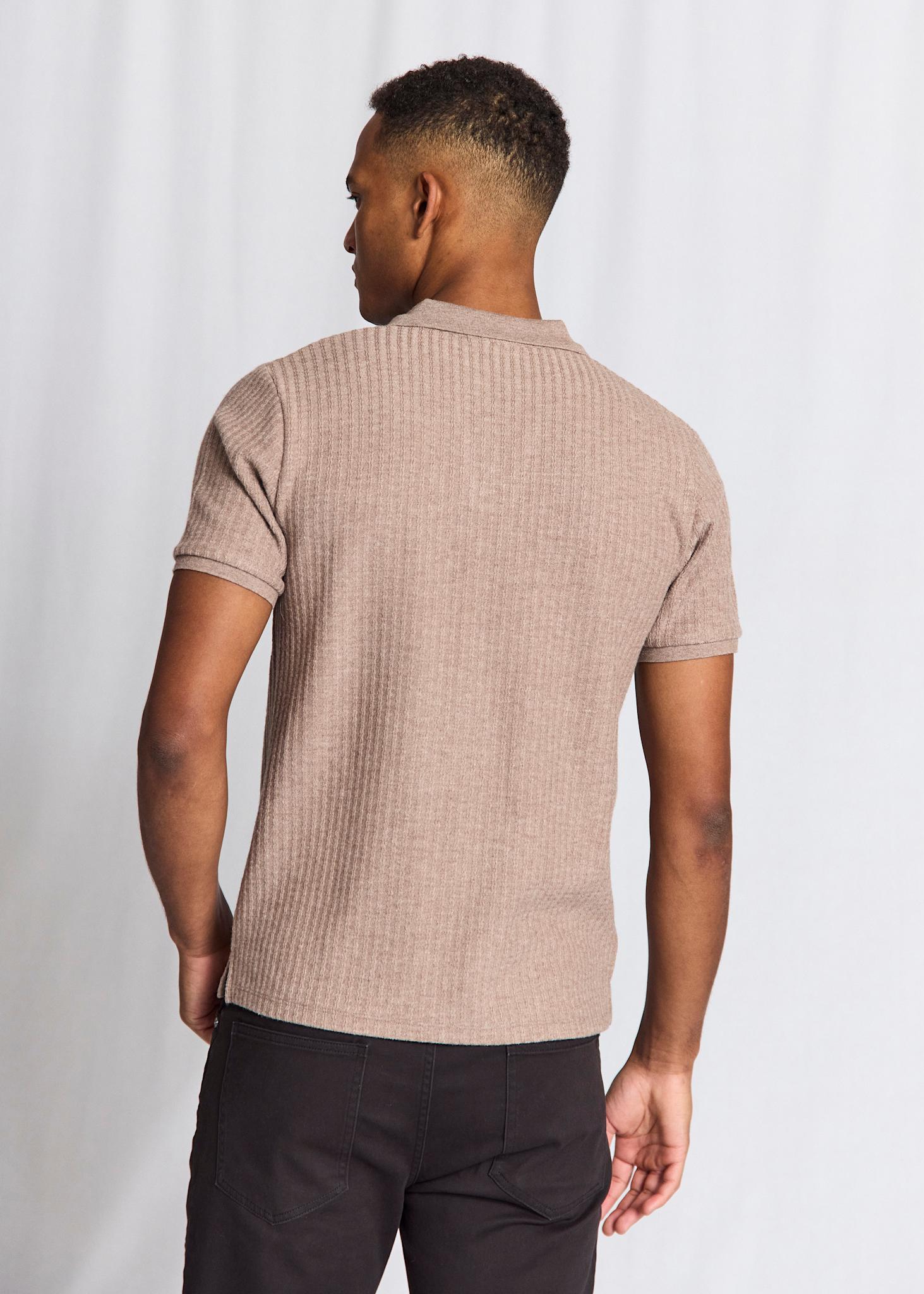 BS Santino Regular Fit Polo - Mink