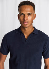 BS Santino Regular Fit Polo - Navy