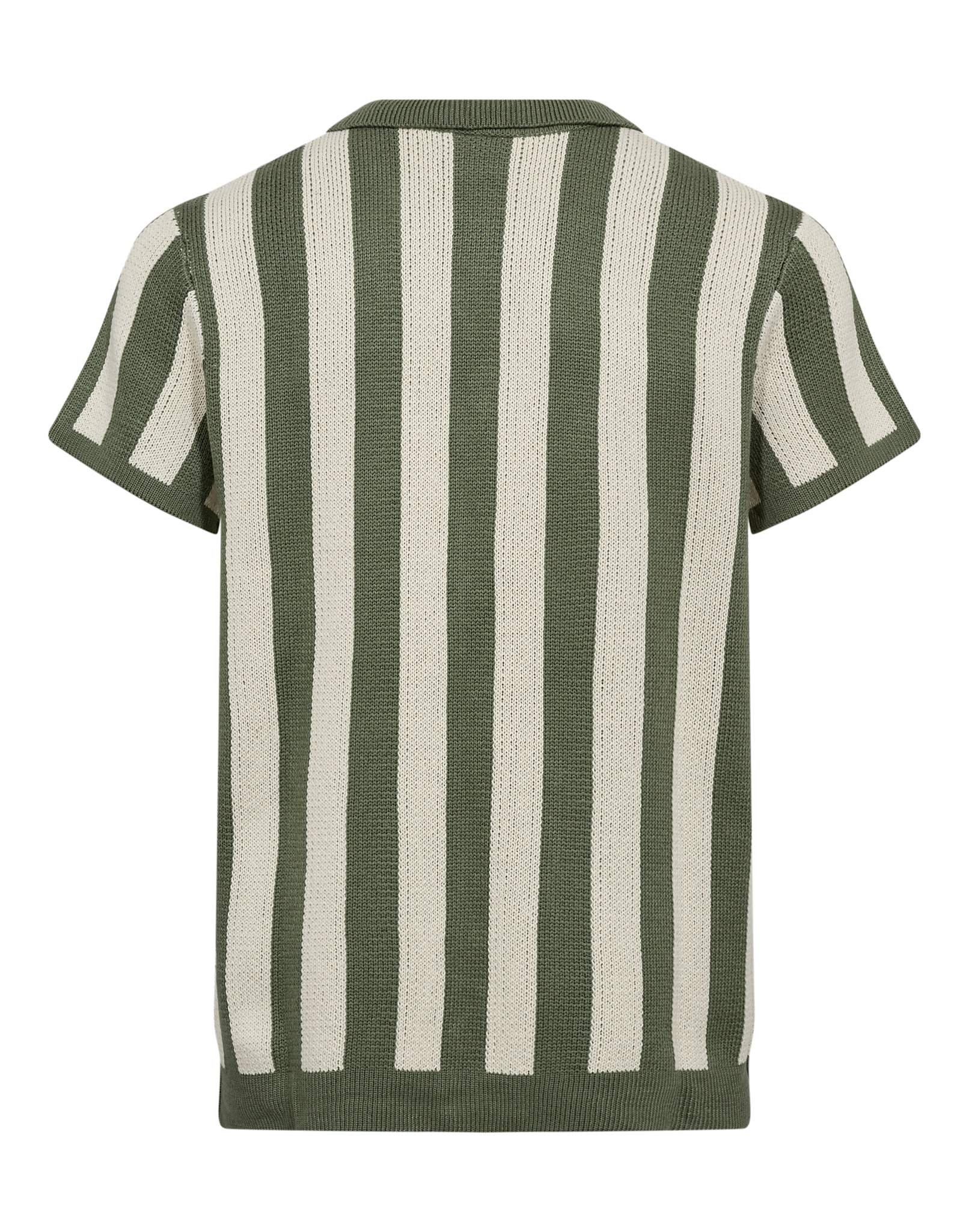 BS Romeo Regular Fit Polo - Green/White