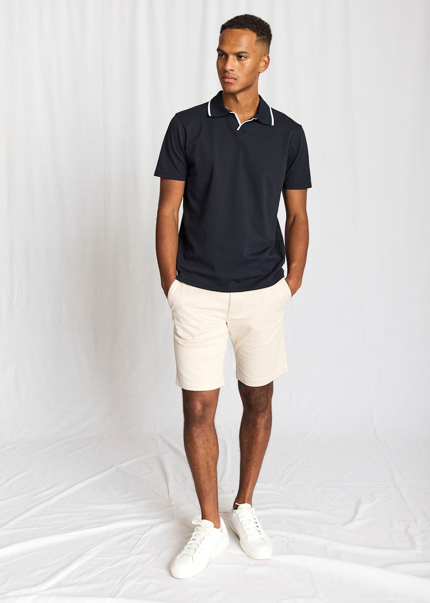 BS Syros Regular Fit Polo - Navy