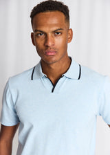 BS Syros Regular Fit Polo - Sky