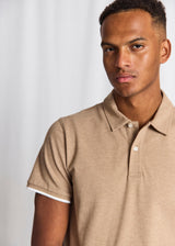 BS Delos Regular Fit Polo - Brown