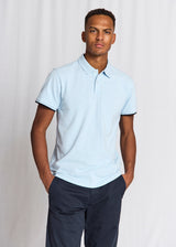 BS Delos Regular Fit Polo - Sky