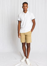 BS Delos Regular Fit Polo - White