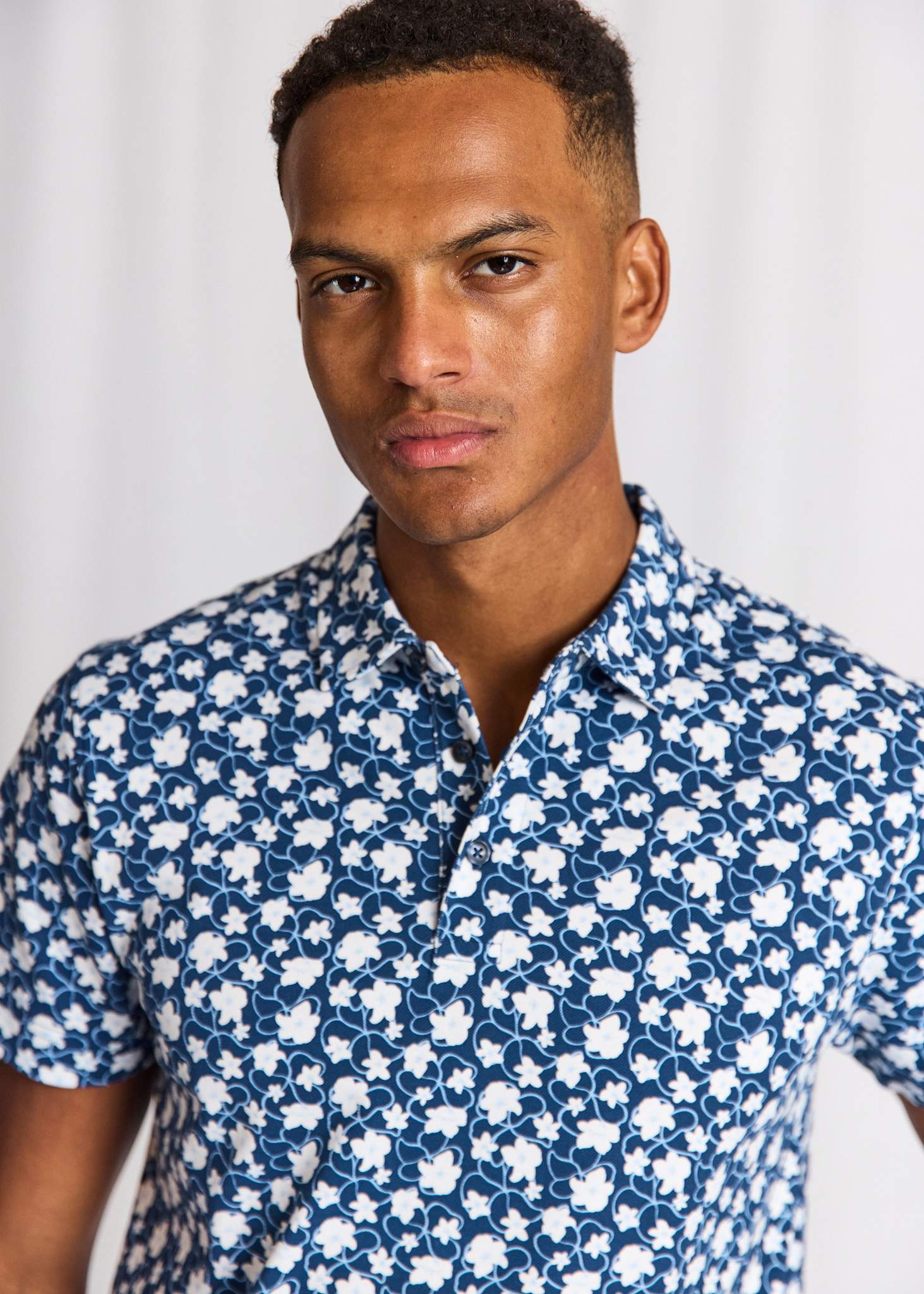 BS Symi Regular Fit Polo - Navy