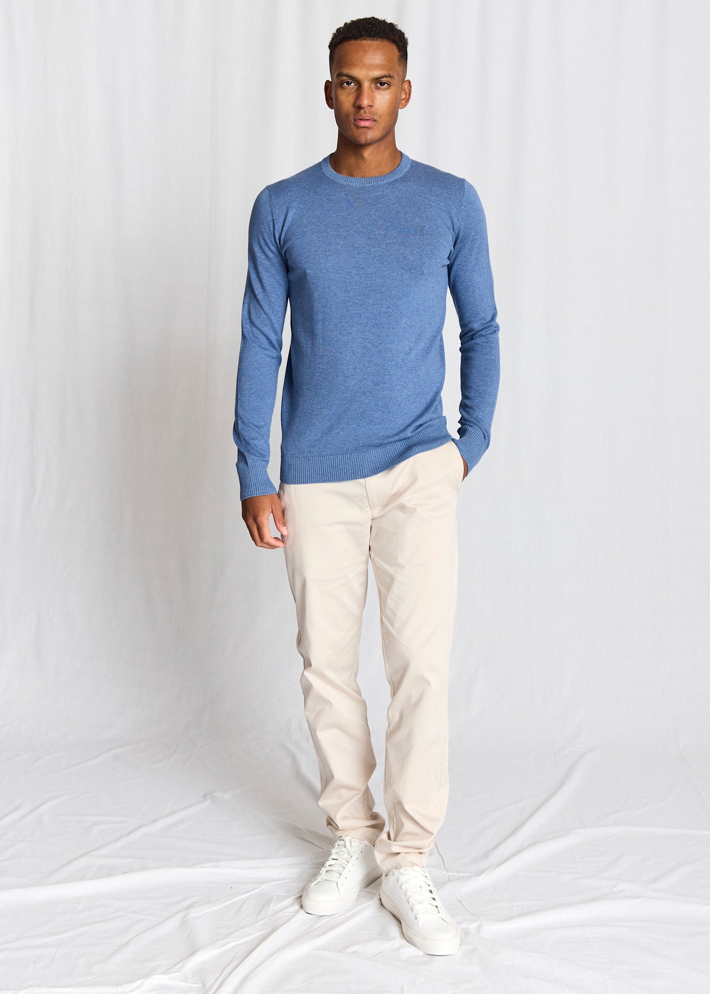 BS Jupiter Regular Fit Strik - Blue