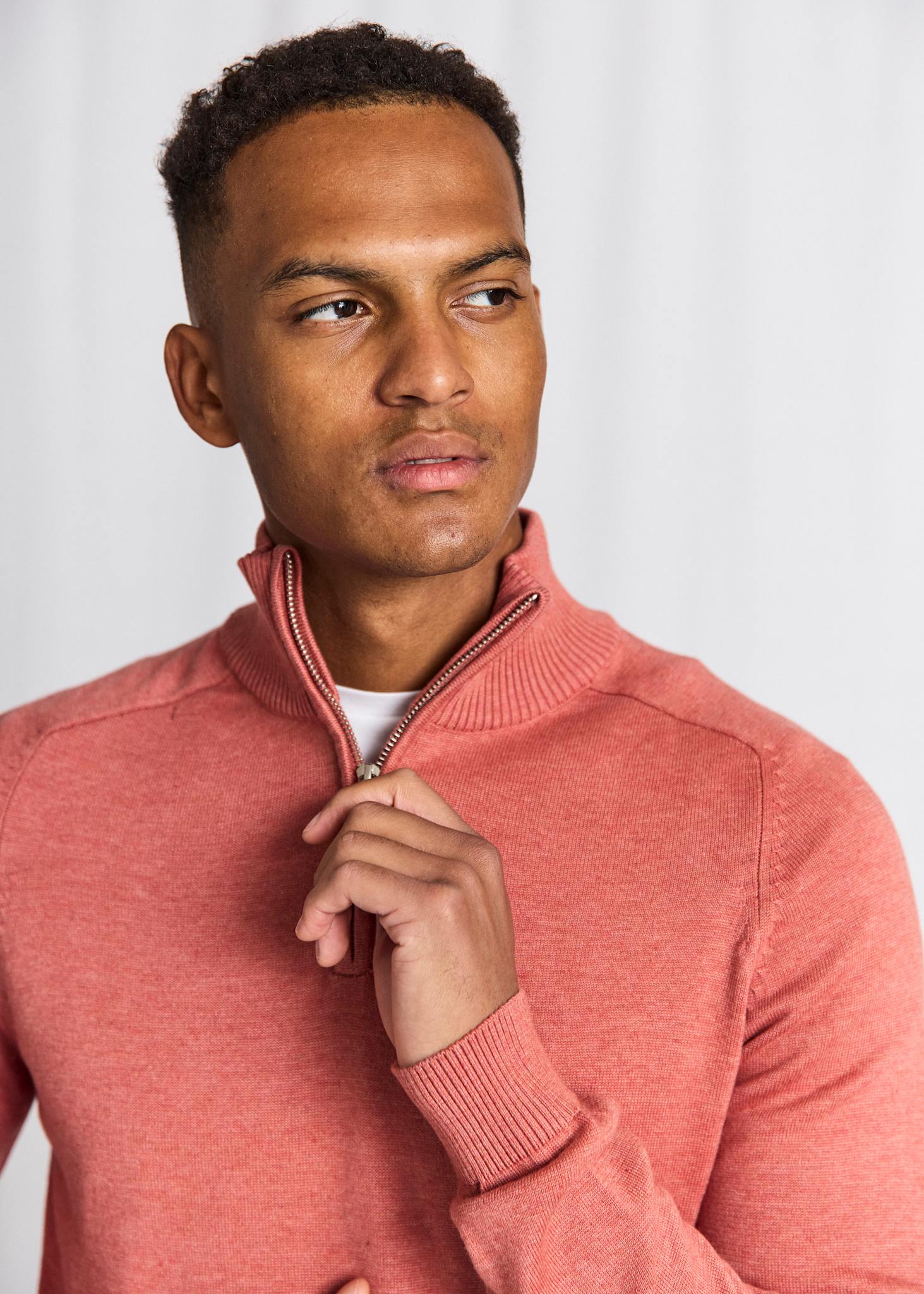 BS Ilario Regular Fit Strik - Dusty Clay