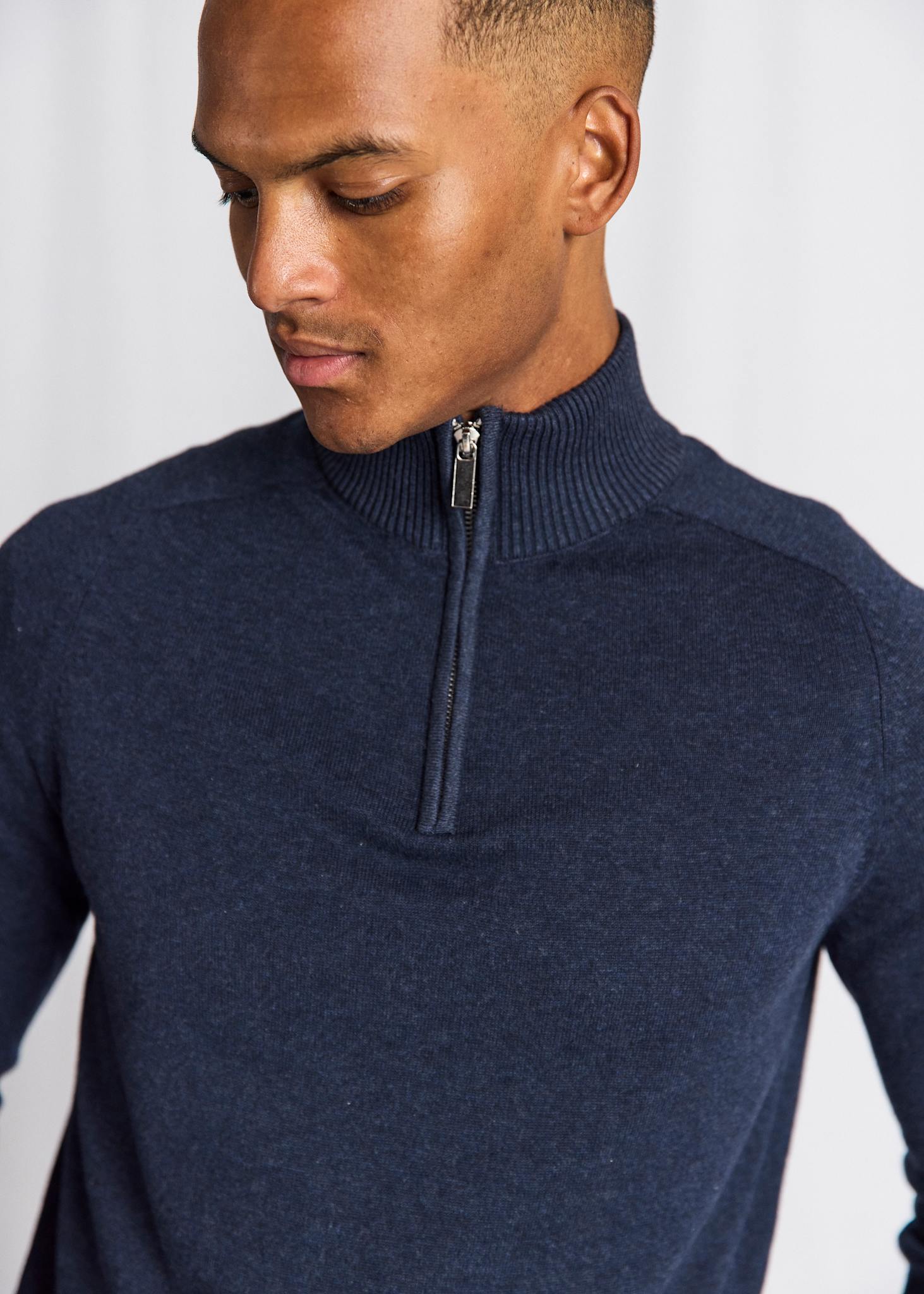BS Ilario Regular Fit Knitwear - Thunder
