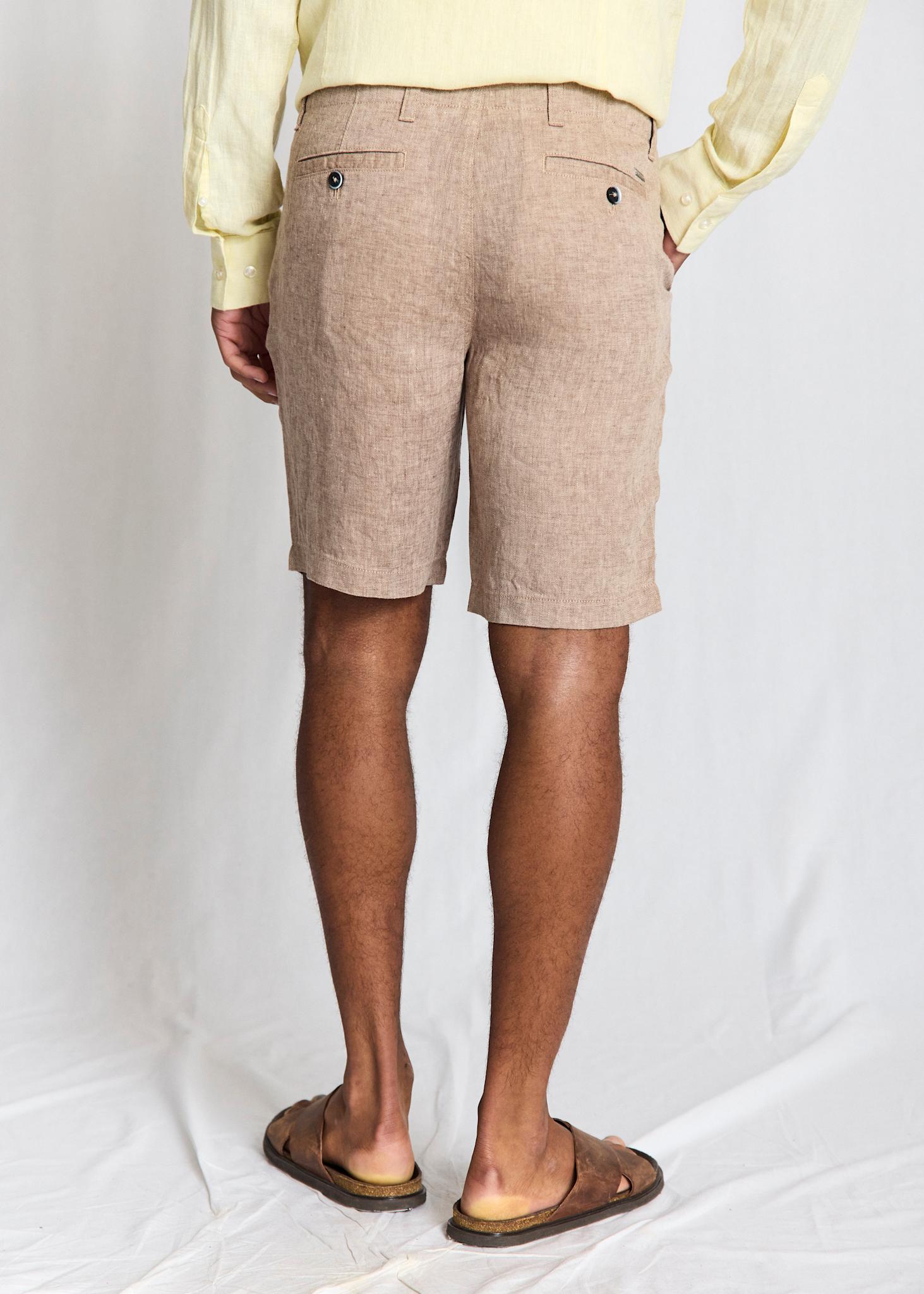 BS Paolos Regular Fit Shorts - Brown