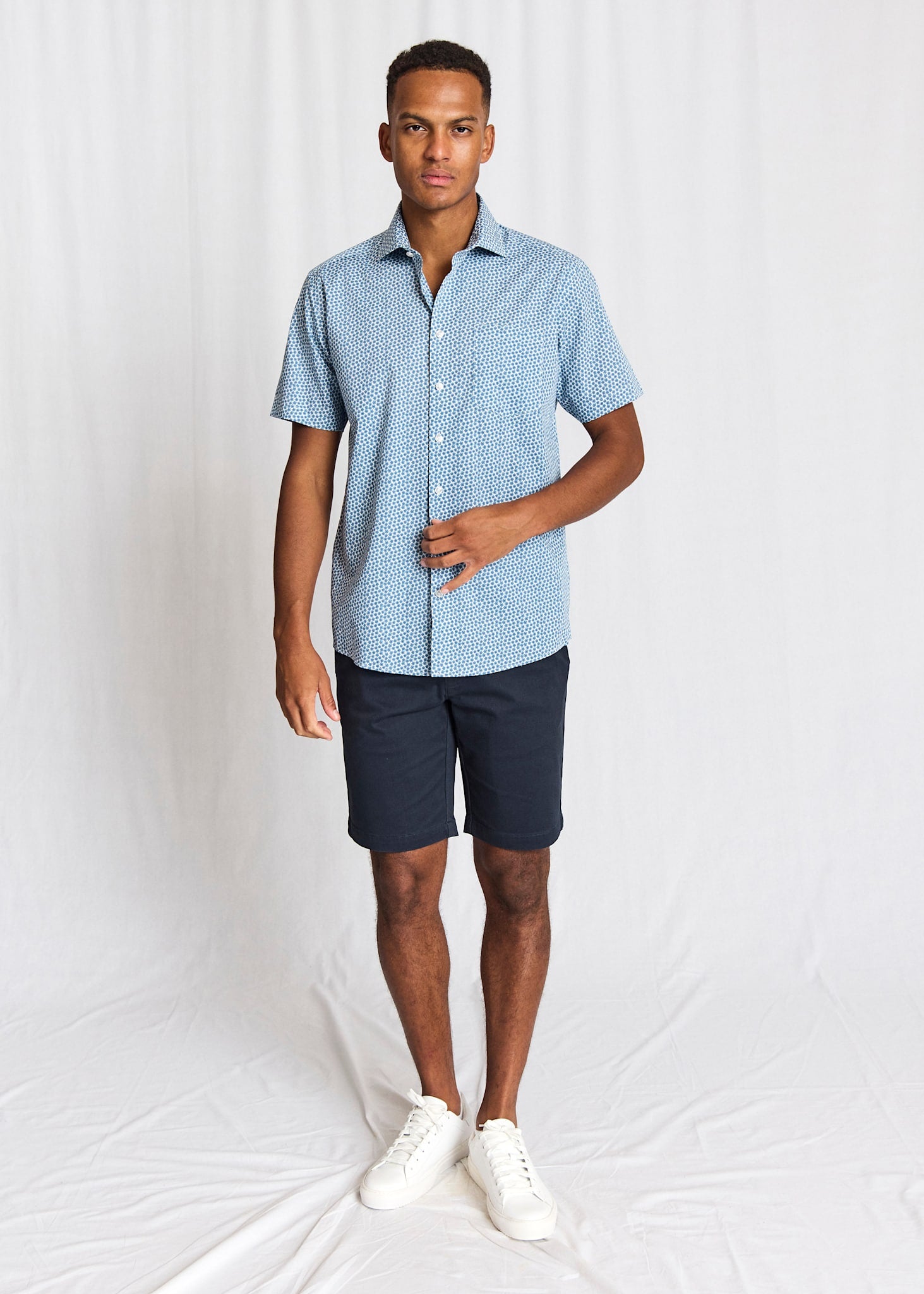 BS Ludovic Modern Fit Skjorte - Blue