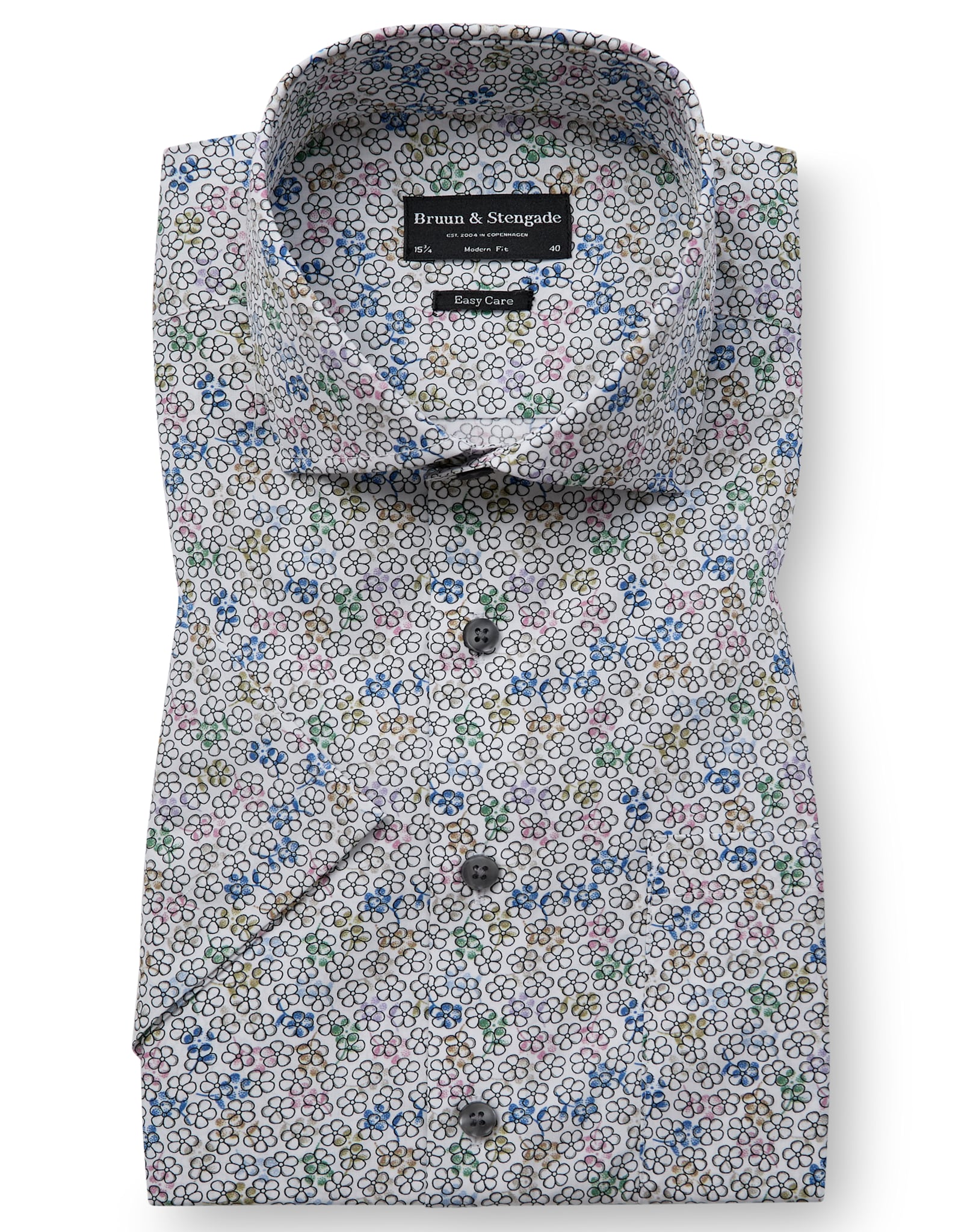 BS Luka Modern Fit Skjorte - White