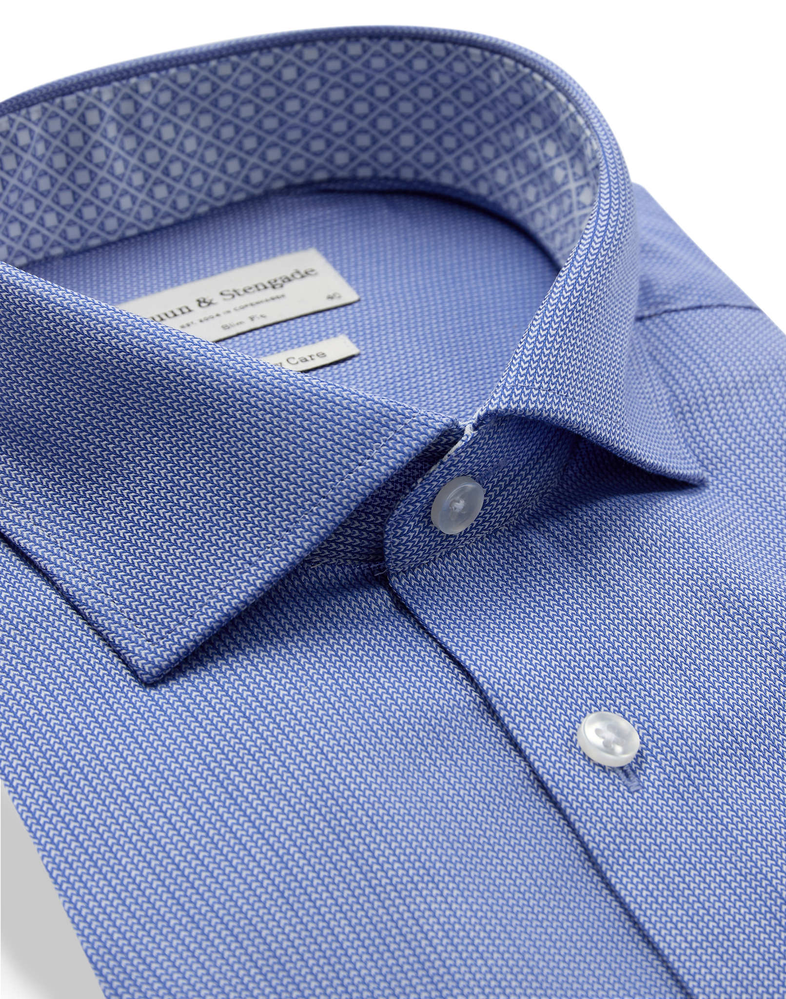 BS Urban Slim Fit Skjorte - Blue