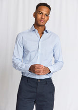BS Marsenic Slim Fit Skjorte - Blue