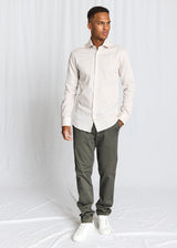 BS Cupara Slim Fit Skjorte - Beige