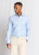 BS Borut Slim Fit Skjorte - Light Blue