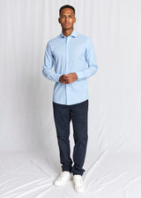 BS Cindrik Slim Fit Skjorte - Light Blue
