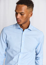 BS Cindrik Slim Fit Skjorte - Light Blue