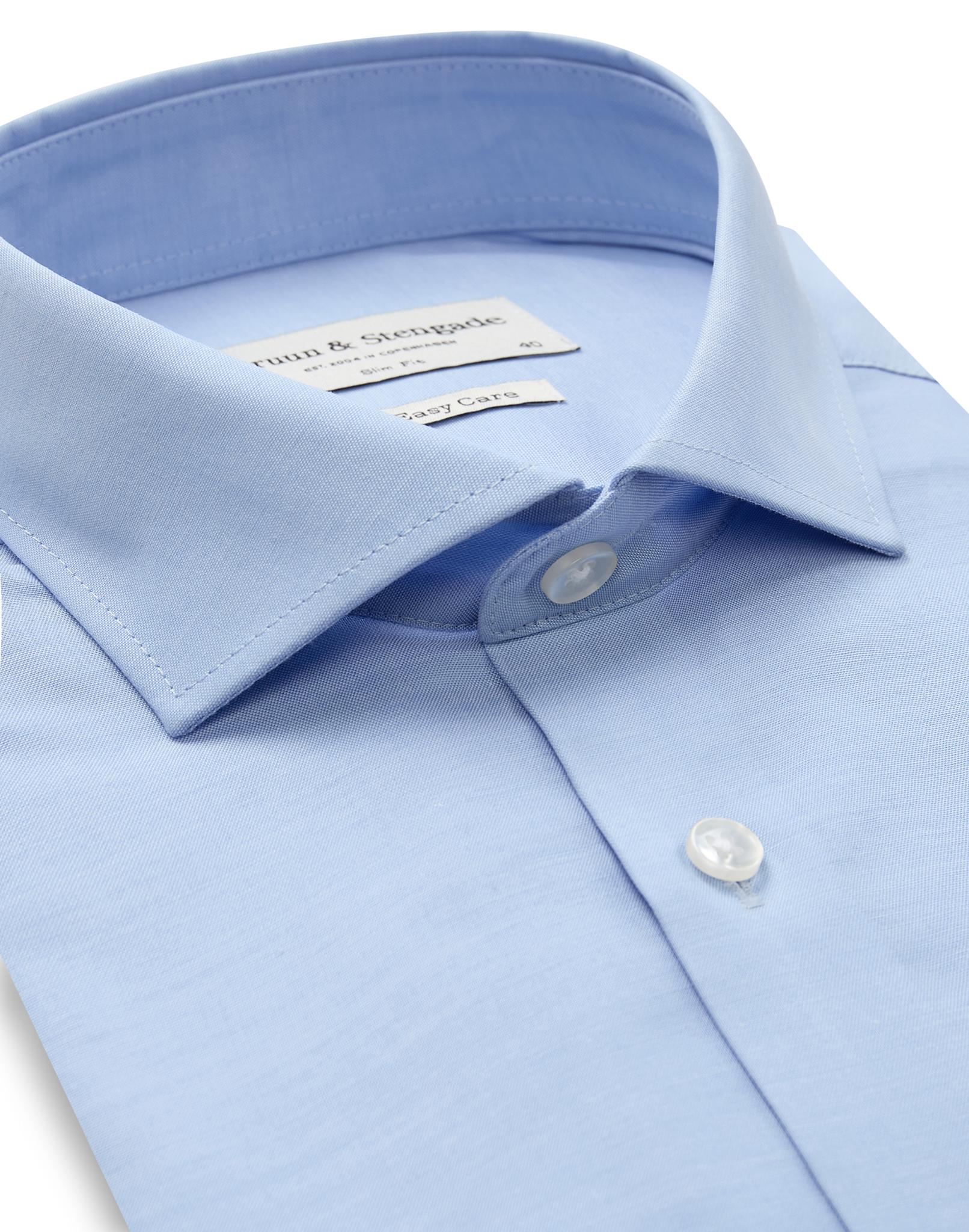 BS Cindrik Slim Fit Skjorte - Light Blue