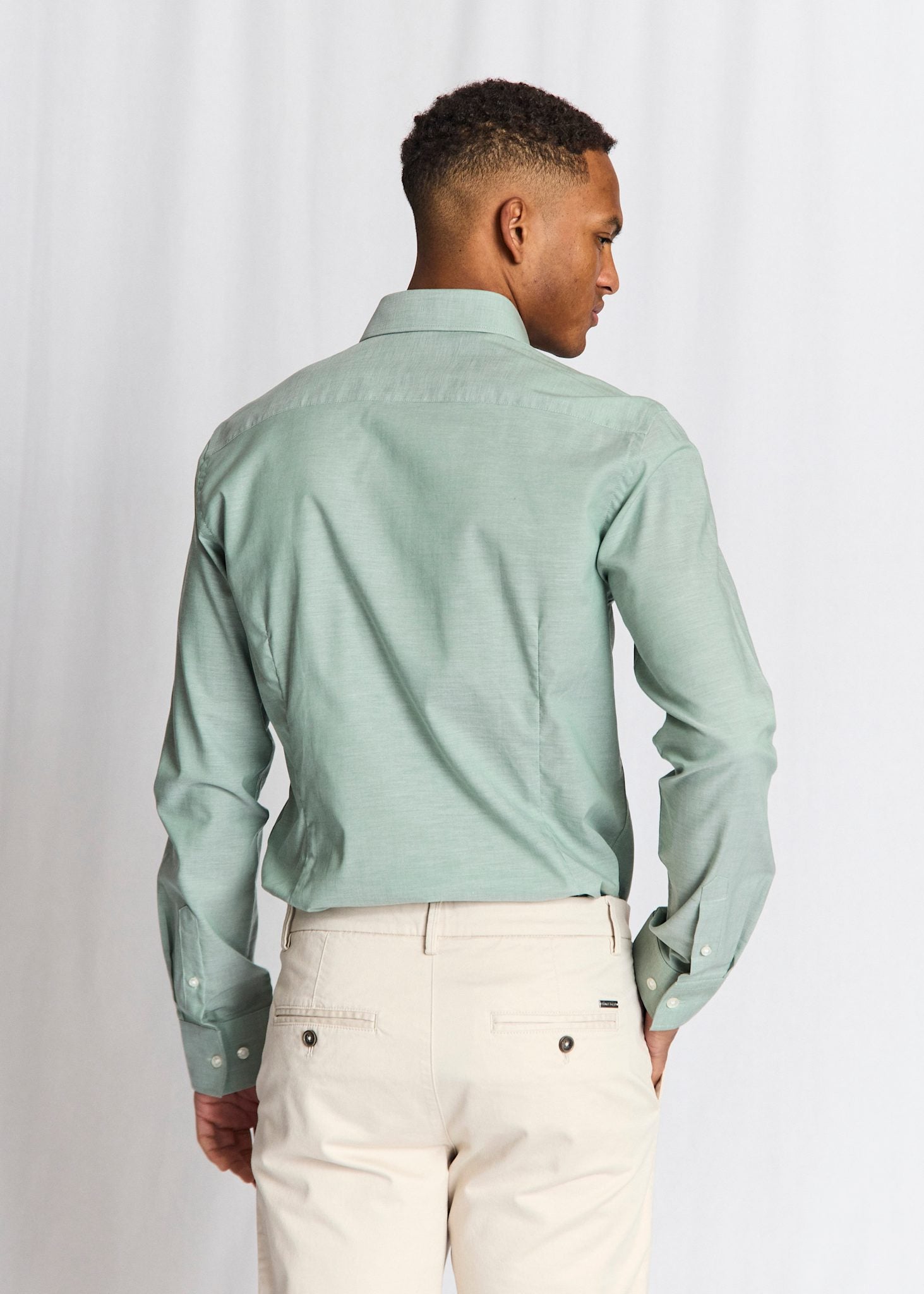 BS Jorge Slim Fit Shirt - Green