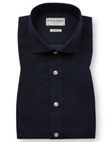 BS Hansen Slim Fit Skjorte - Navy