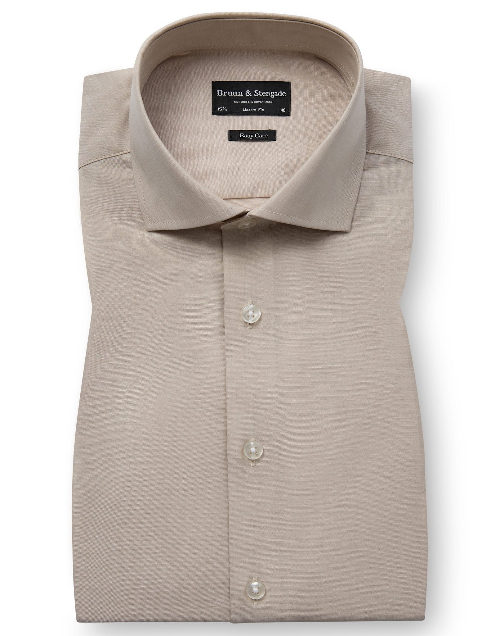 BS Canellas Modern Fit Skjorte - Sand