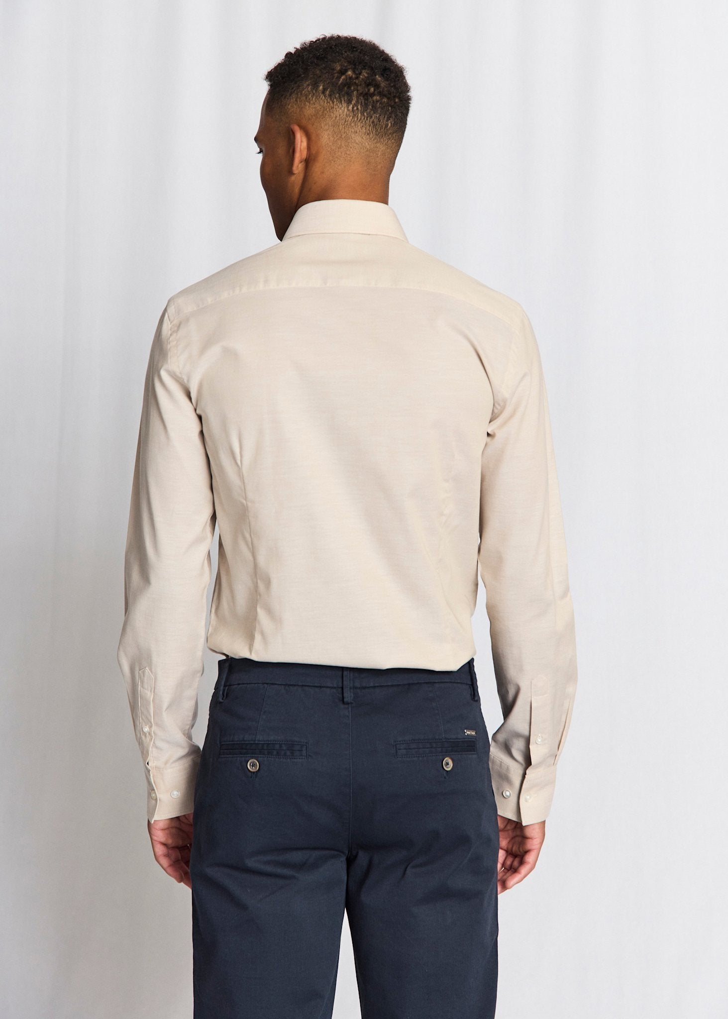 BS Canellas Modern Fit Skjorte - Sand