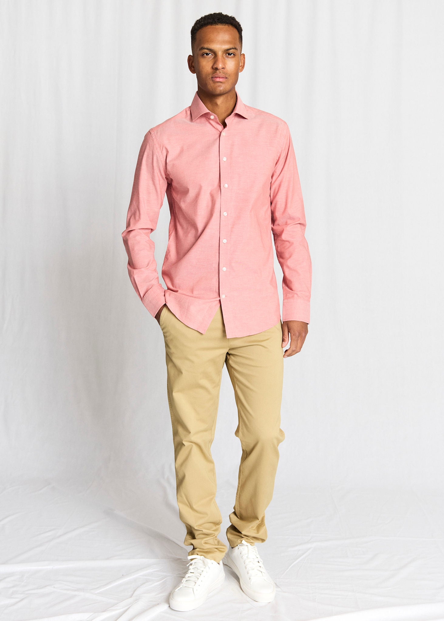 BS Harald Modern Fit Skjorte - Dusty Clay