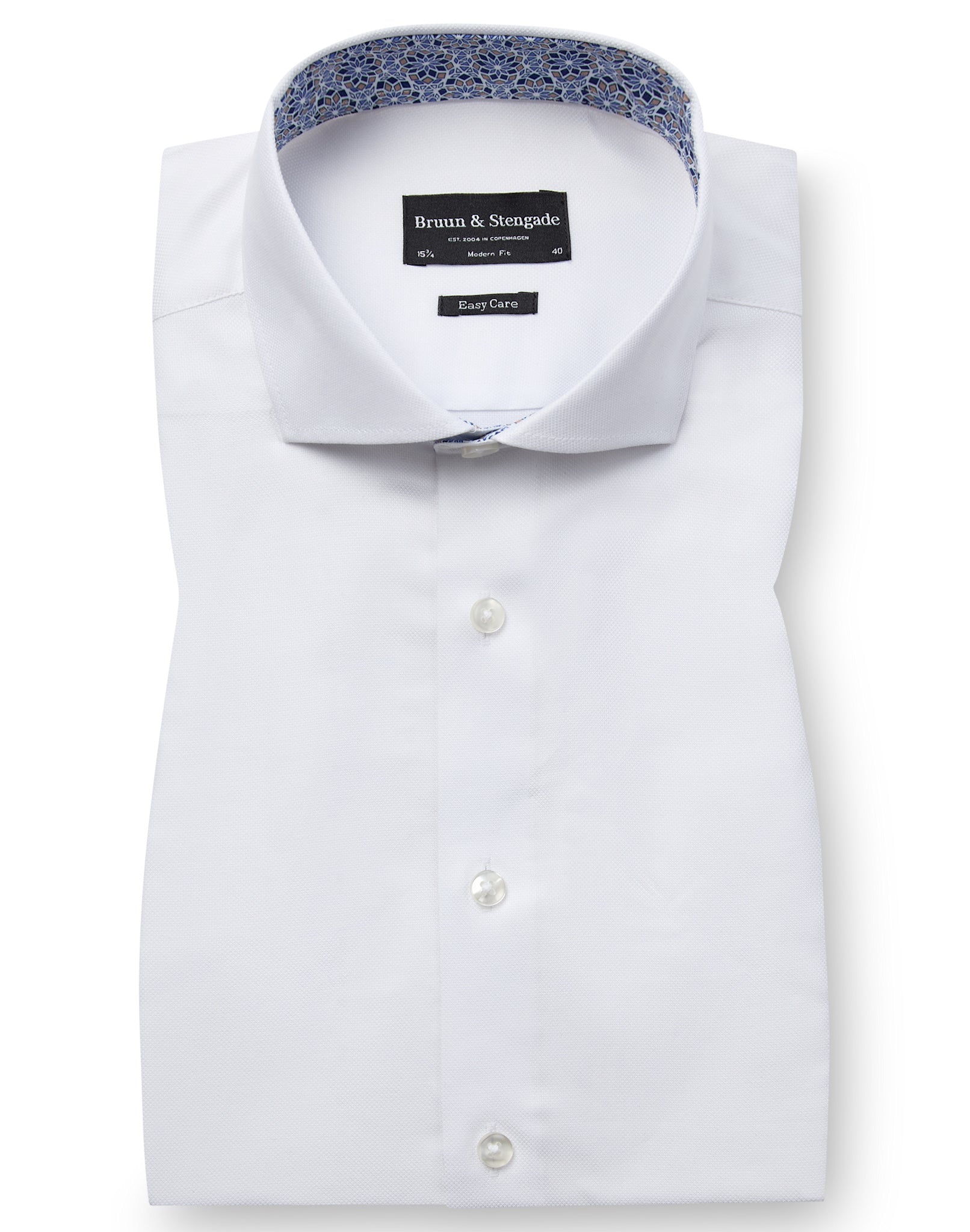 BS Kohlbacher Modern Fit Skjorte - White