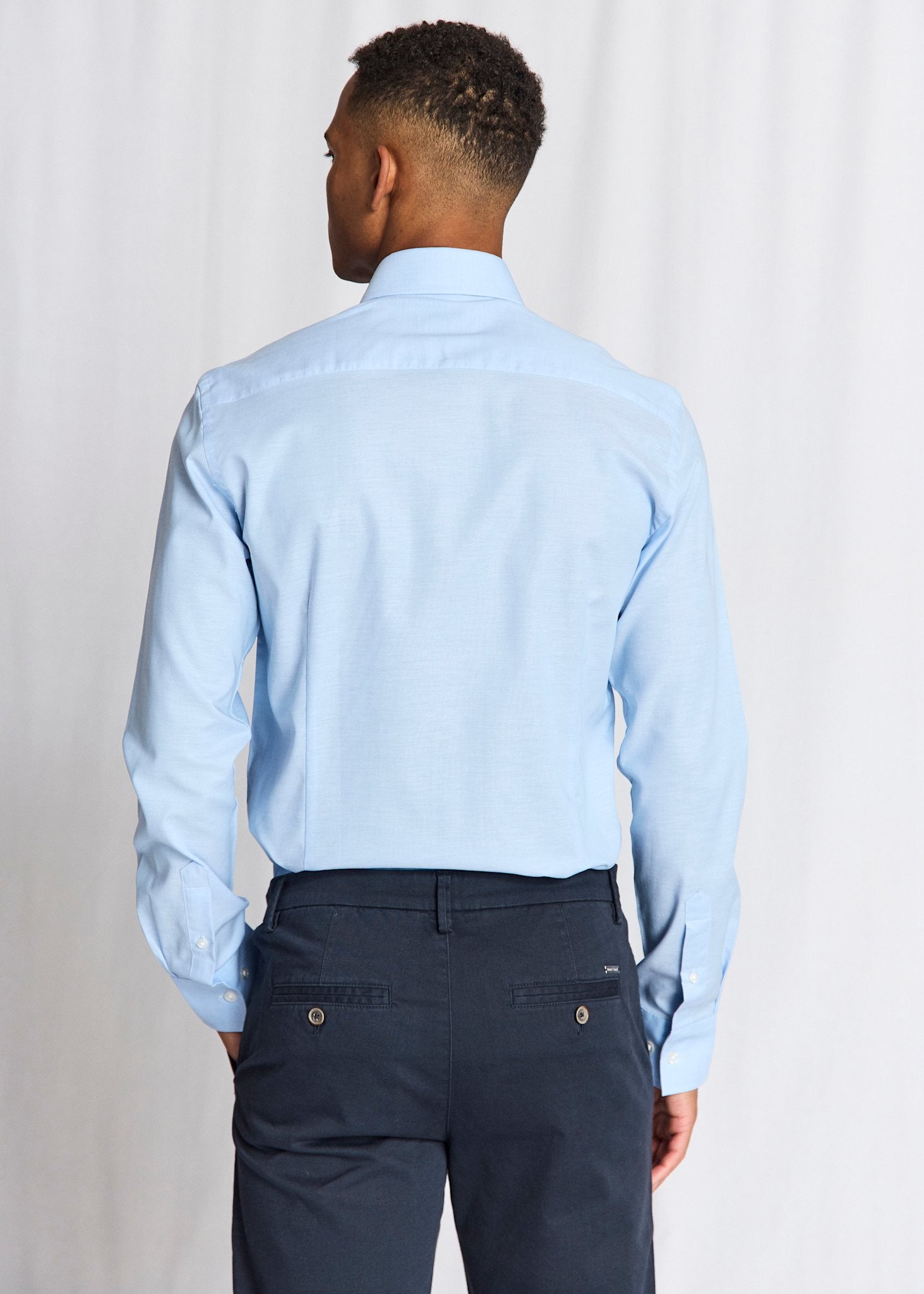 BS Sterbik Modern Fit Shirt - Light Blue