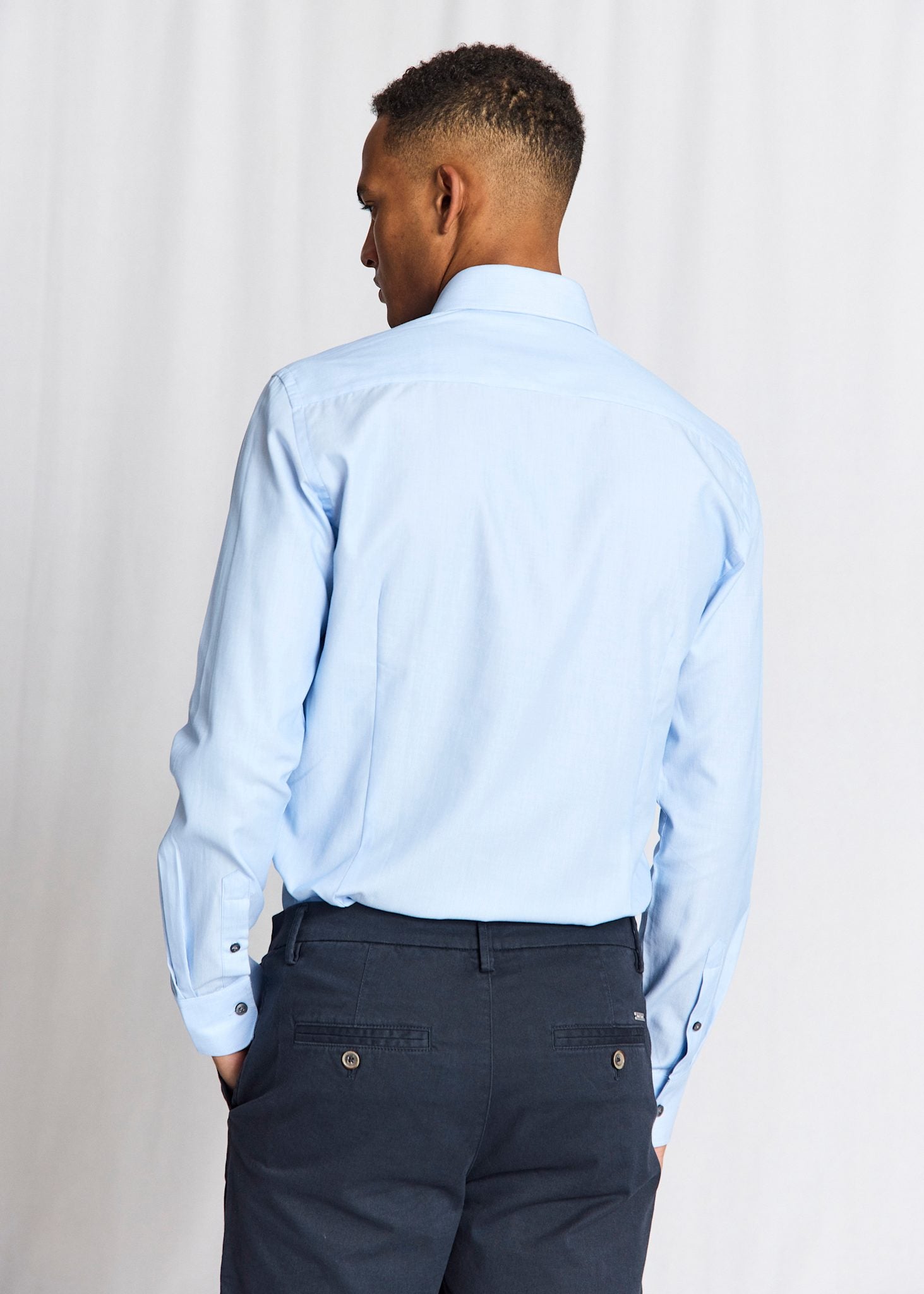 BS Thorbjorn Modern Fit Skjorta - Light Blue