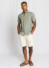 BS Bardet Casual Modern Fit Skjorte - Green