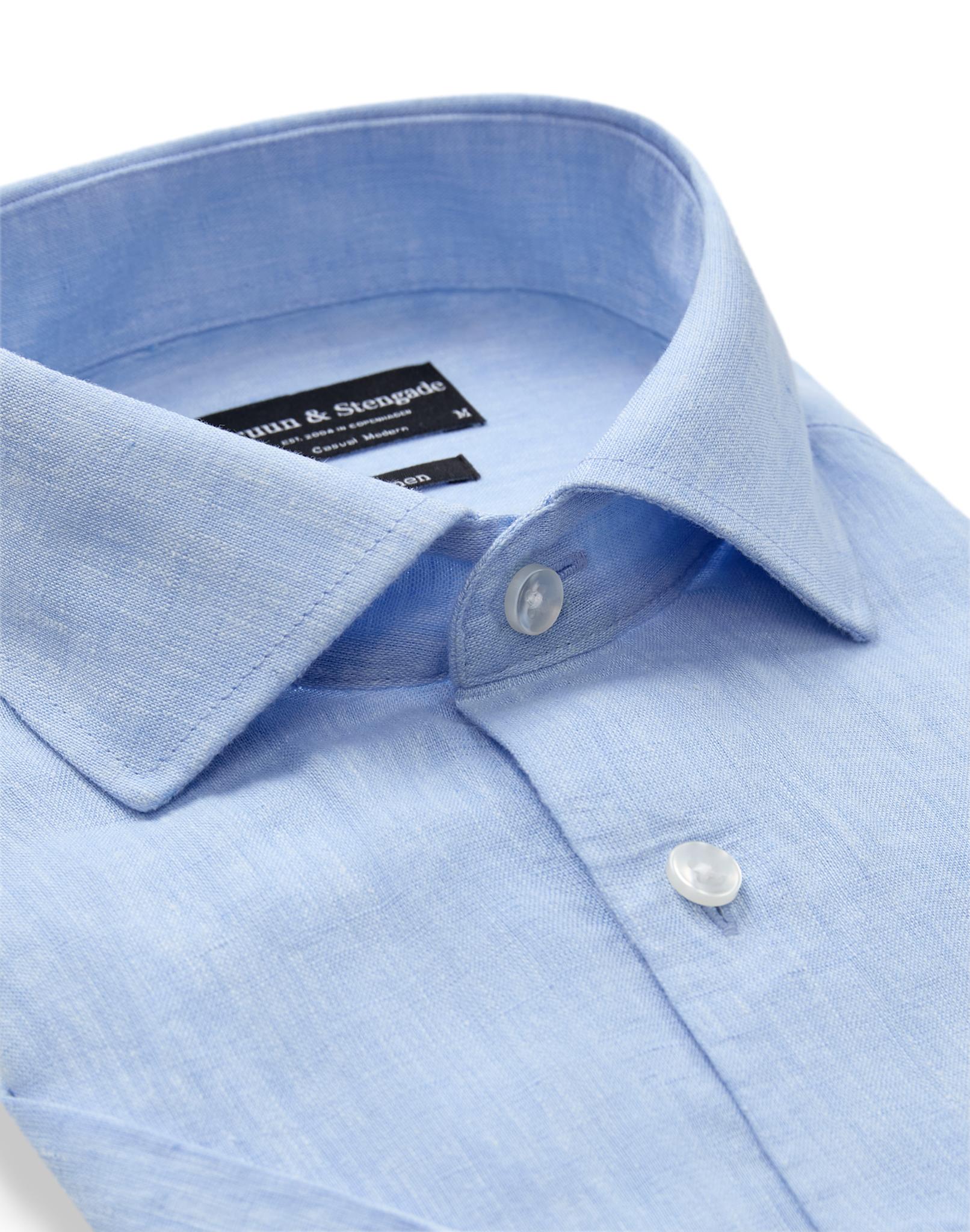 BS Bardet Casual Modern Fit Shirt - Light Blue