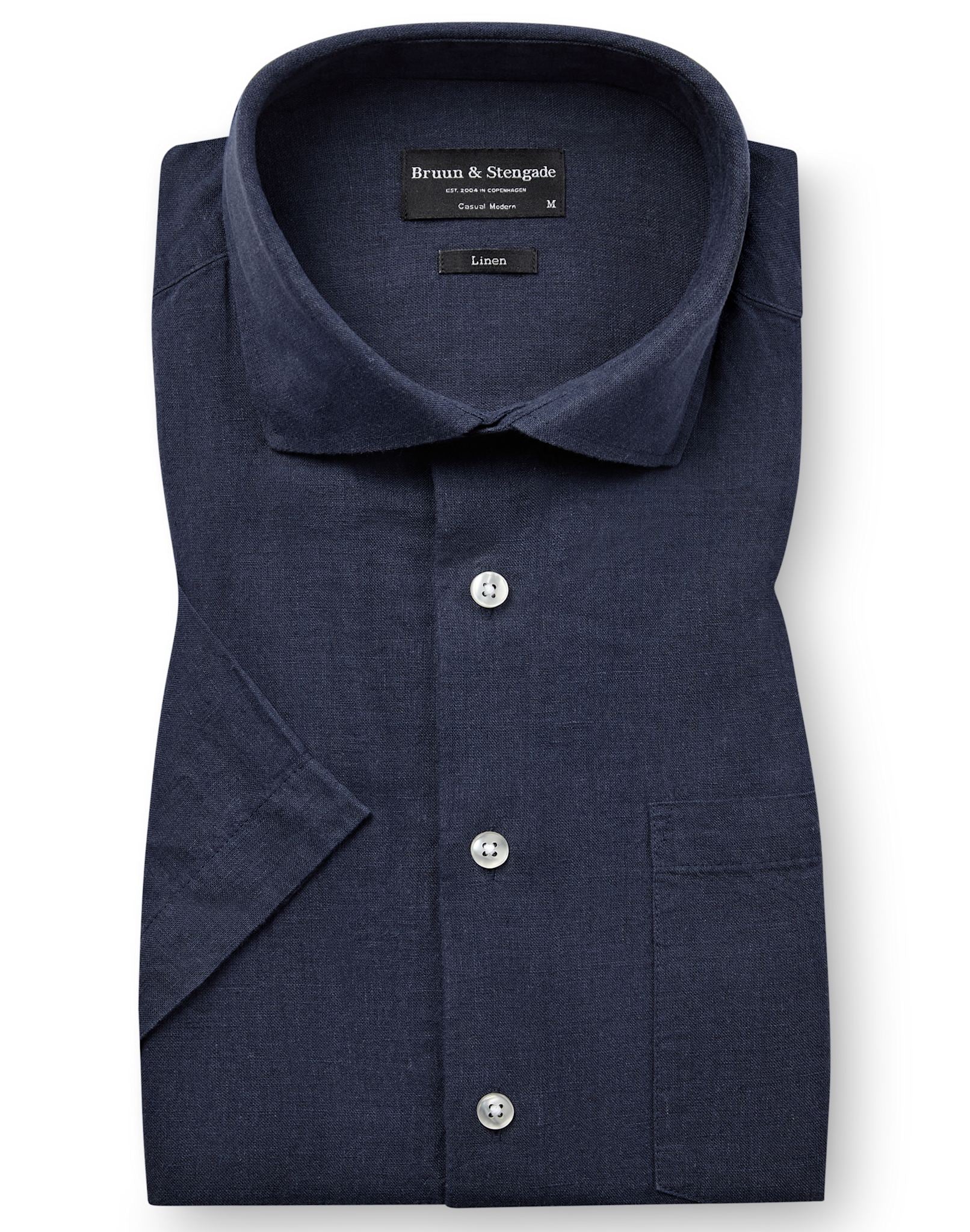 BS Bardet Casual Modern Fit Skjorte - Navy