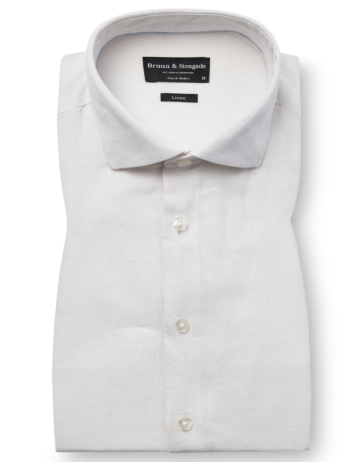 BS Tahaka Casual Modern Fit Shirt - White