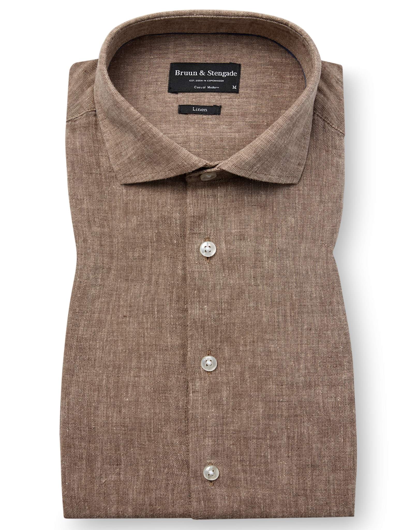 BS Tahaka Casual Modern Fit Skjorte - Brown