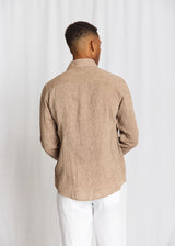 BS Tahaka Casual Modern Fit Skjorte - Brown