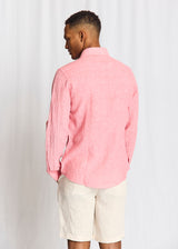 BS Tahaka Casual Modern Fit Skjorte - Pink