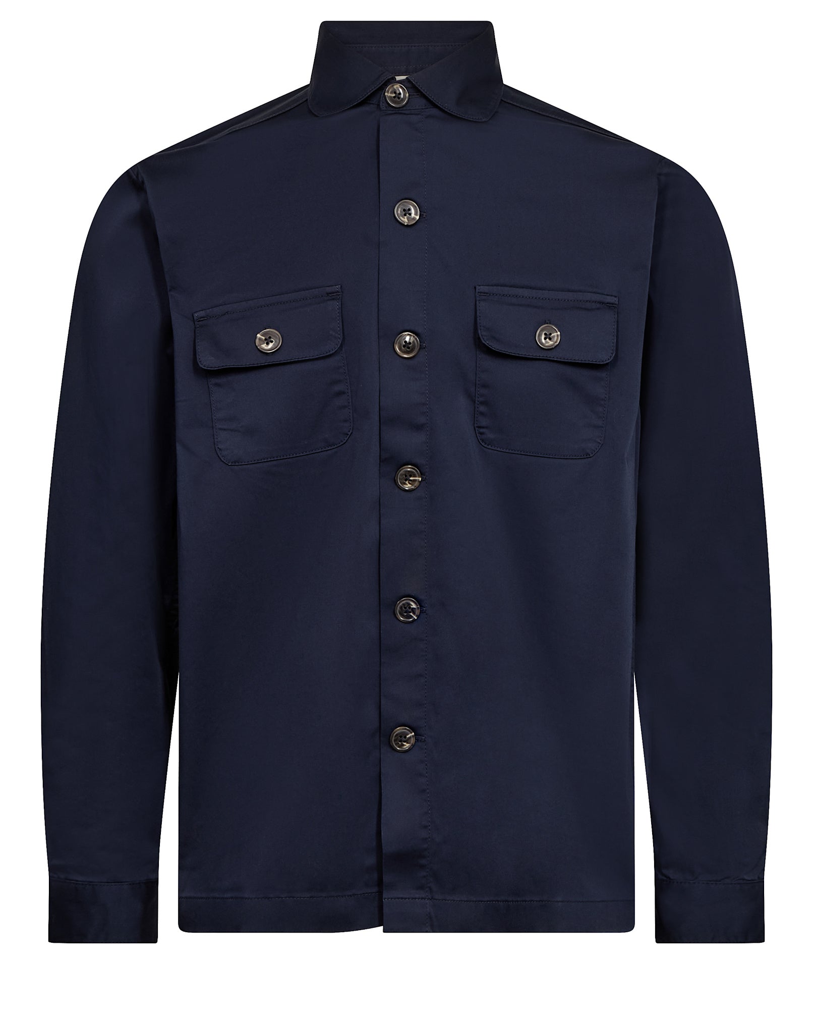 BS Rocco Regular Fit Overshirt - Navy