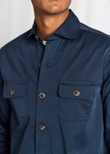 BS Rocco Regular Fit Overshirt - Navy